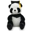 Diploma kalapos plüss panda, 25 cm 