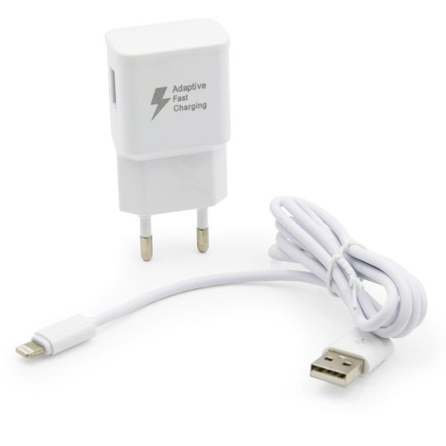 Lightning töltőkábel és gyorstöltő adapter - 90 cm