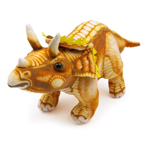 Plüss dínó - Triceratops - 30 cm