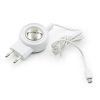 Gyorstöltő adapter, 90 cm micro USB kábellel, 2 db USB-vel